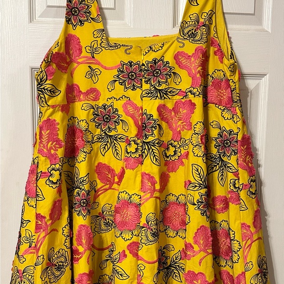 Eliska Embroidered Mini Dress purchased from Anthropologie. - Picture 6 of 7